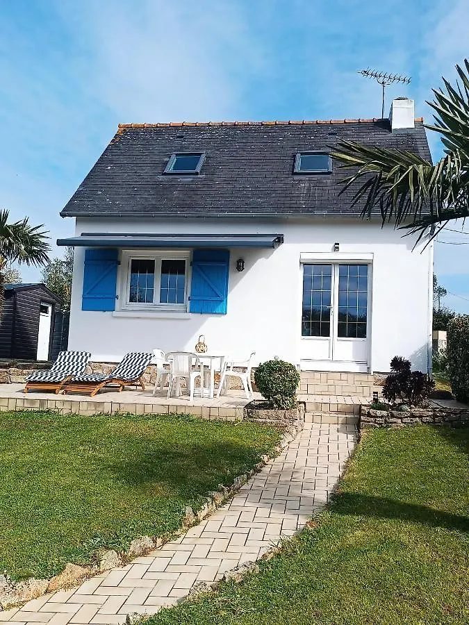 Hébergement de vacances La Rose Des Vents, plage à 200 mètres. Plougonvelin France